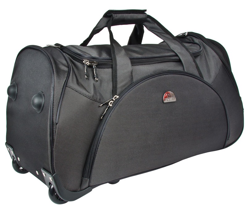 Дорожная сумка на колесах Polar 7037.5 цвет черный