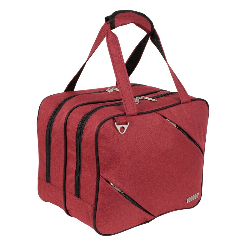 Дорожная сумка Polar П7122 (ручная кладь Победа) цвет бордовый