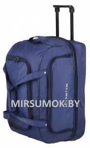 Дорожная сумка на колесах «PREMIUM» 22 дюйма  синий 