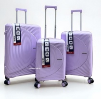 Чемодан малый PP полипропилен цвет  лаванда размер S ручная кладь