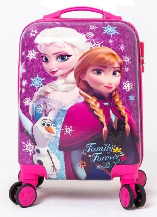 Чемодан детский со съемными колесами Холодное сердце 7